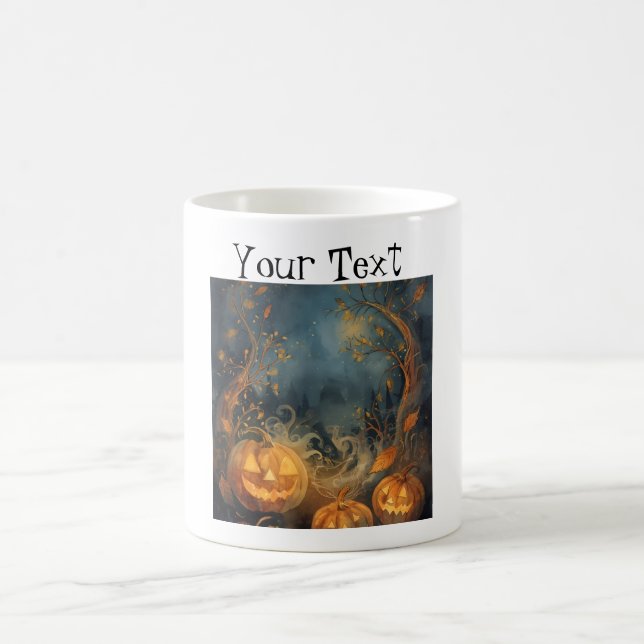Mug Coupe éffrayante de café. (Centre)