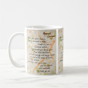 Mug Coupe et poème d'aidants naturels
