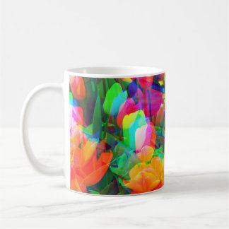 Mug Coupe Flower Power