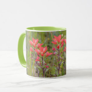 Mug Coupe indienne de pinceau Fleur sauvage Meadow Art