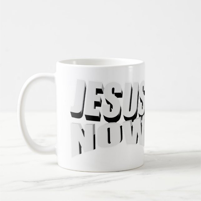 Mug Coupe Jesus Now 3D (Gauche)