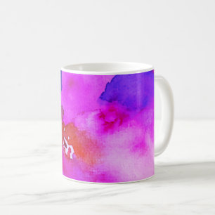 Mug Coupe Muga pour un cadeau, l'aquarelle d'impressio