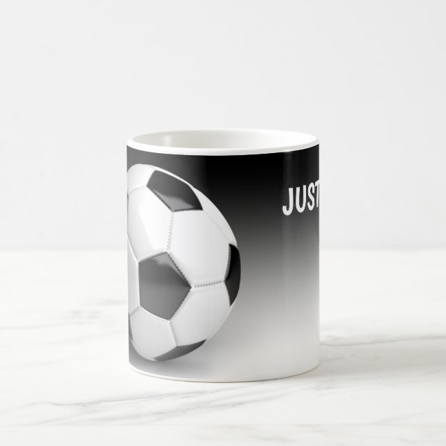 Mug Coupe personnalisée de balle de football (Centre)