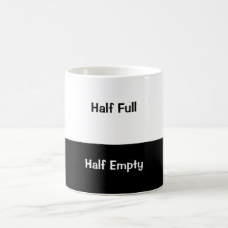 Mug Coupe Pessimiste/Optimiste