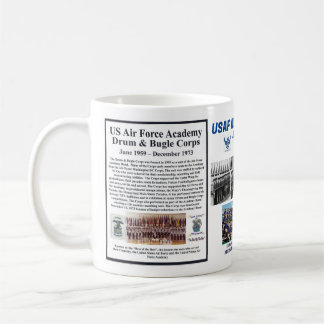 Mug Coupe USAF Academy Drum & Bugle Corps Reunion 11oz