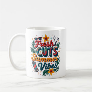 Mug Coupes fraîches Vibe Barber Boutique personnalisée