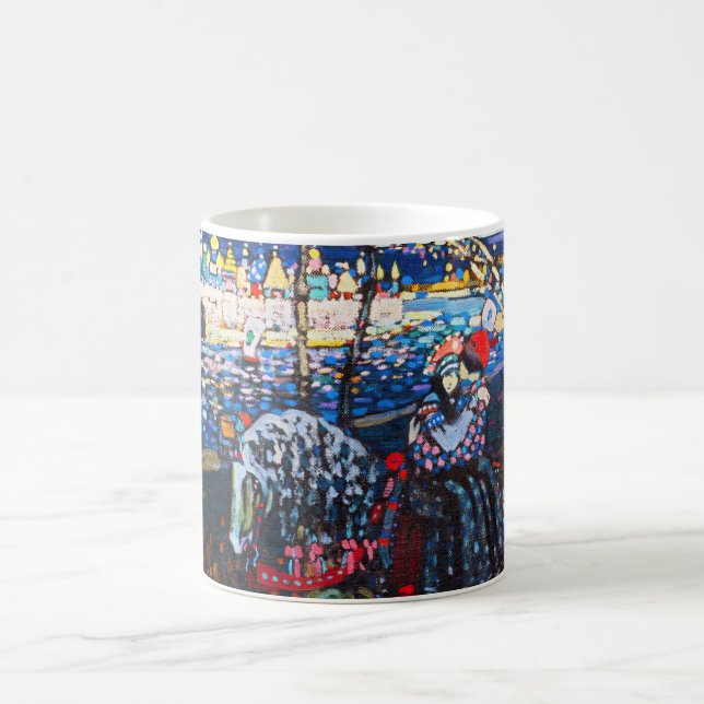 Mug Couple à cheval blanc, Wassily Kandinsky (Centre)