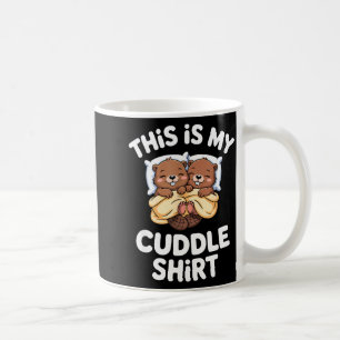 Mug Couple de castors drôles C'est mon câlin 