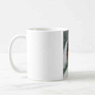 Mug Couple de jeunes mariés minimaliste élégant Art Ca