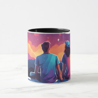 Mug Couple stargazing