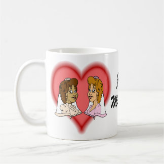 Mug Couples Bi-Raciaux lesbiens