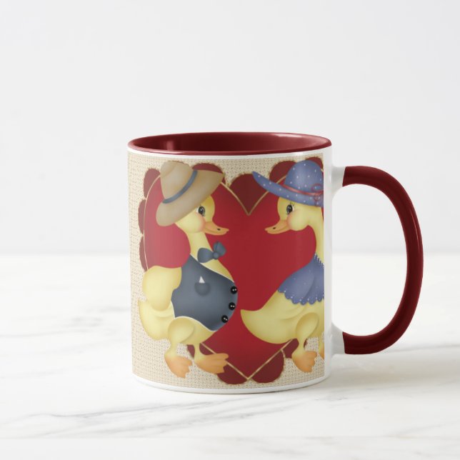 Mug Couples de canard (Droite)