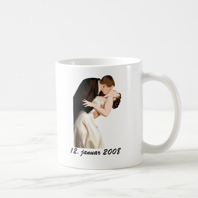 Mug Couples de mariage (Droite)