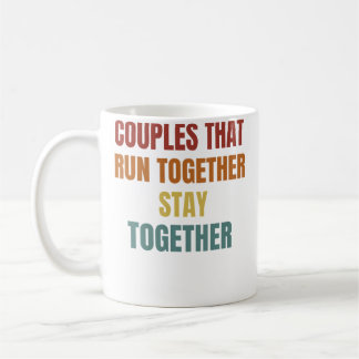 Mug Couples en course Les couples qui courent ensemble