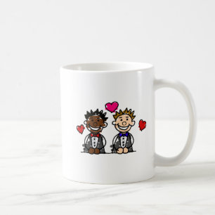 Mug Couples gais Bi-Raciaux