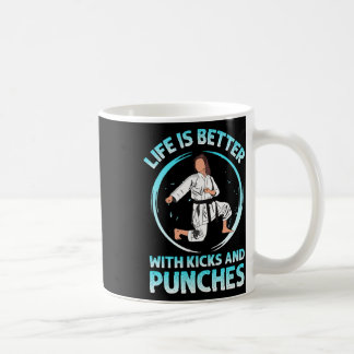 Mug Coups d'entraînement de karaté Sport Ceinture noir