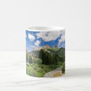 Mug Courant d'Avisio, di Fassa val, Italie