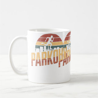 Mug Coureur de Parkour Rétro