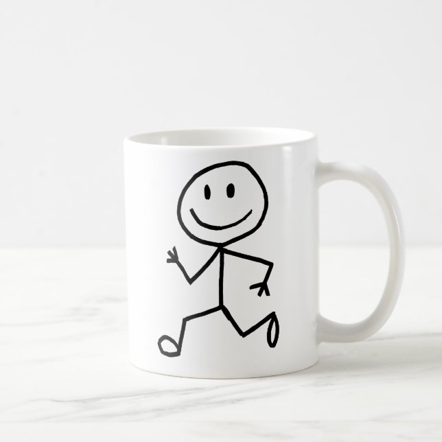 Mug Coureur de Stickman (Droite)