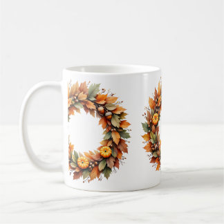 Mug Couronne d'automne rustique