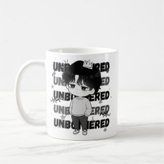 Mug Couronne imperturbable Chibi graphique relatable