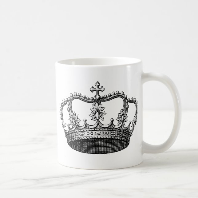 Mug Couronne vintage (Droite)