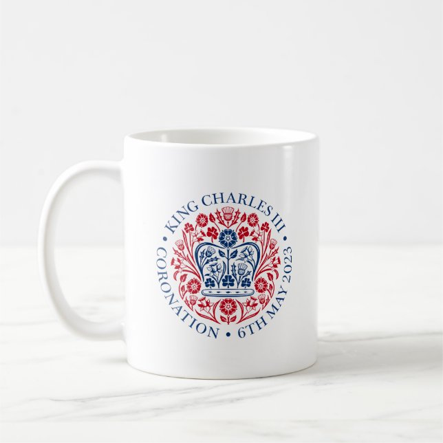 Mug Couronnement officiel du roi Charles III (Gauche)