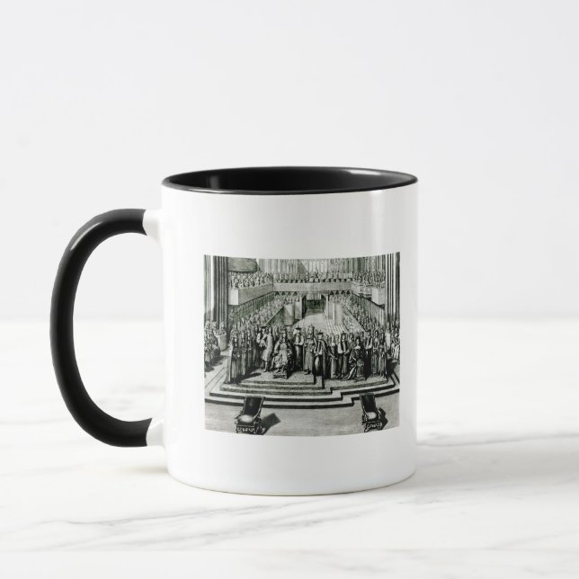 Mug Couronner du Roi James II et de Queen Mary (Gauche)