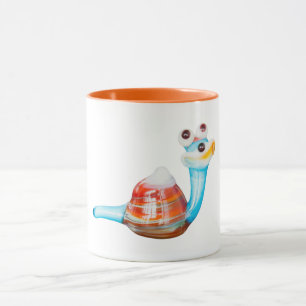 MUG COURRIEL EN VERRE SOURIANT
