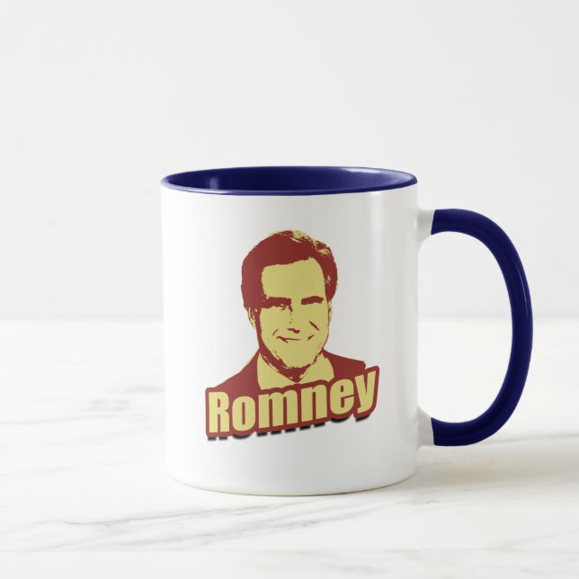 Mug Courrier de propagande de MITT ROMNEY (Droite)
