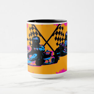 Mug Course à la fin - Go Kart Racers