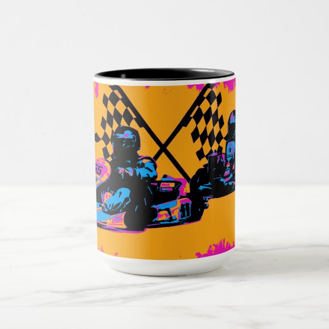 Mug Course à la fin - Go Kart Racers (Centre)