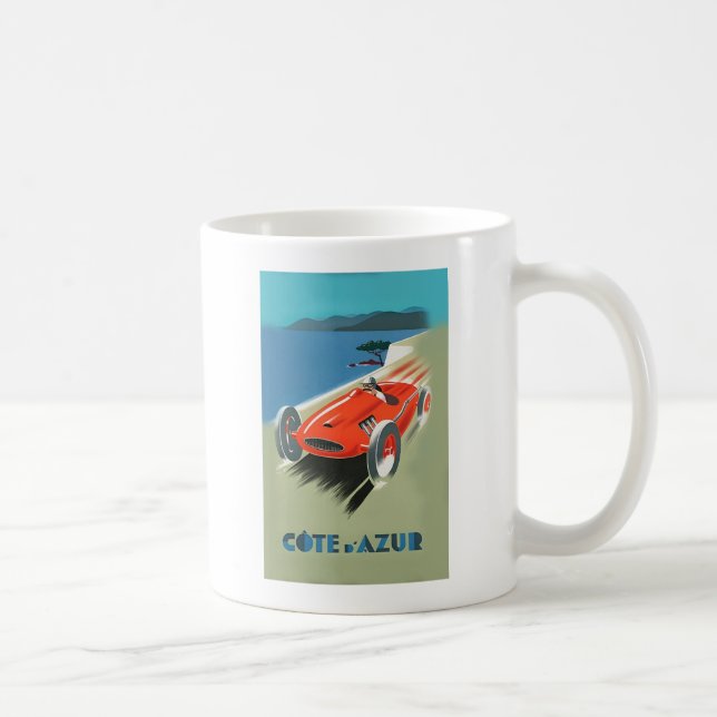 Mug Course automatique vintage (Droite)