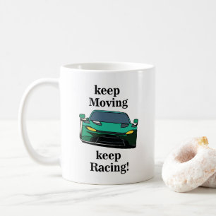 Mug Course automobile Racer Anniversaire