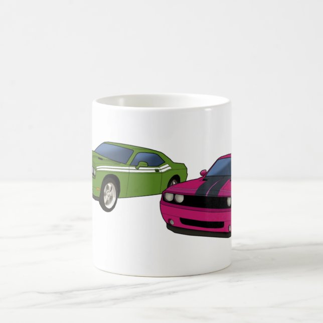 Mug Course de challengeur de Dodge (Centre)