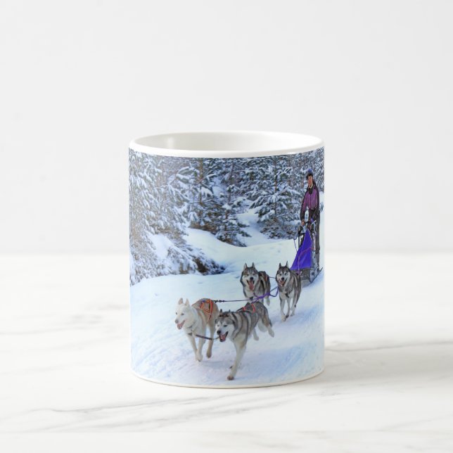 Mug Course de chiens de traîneau (Centre)