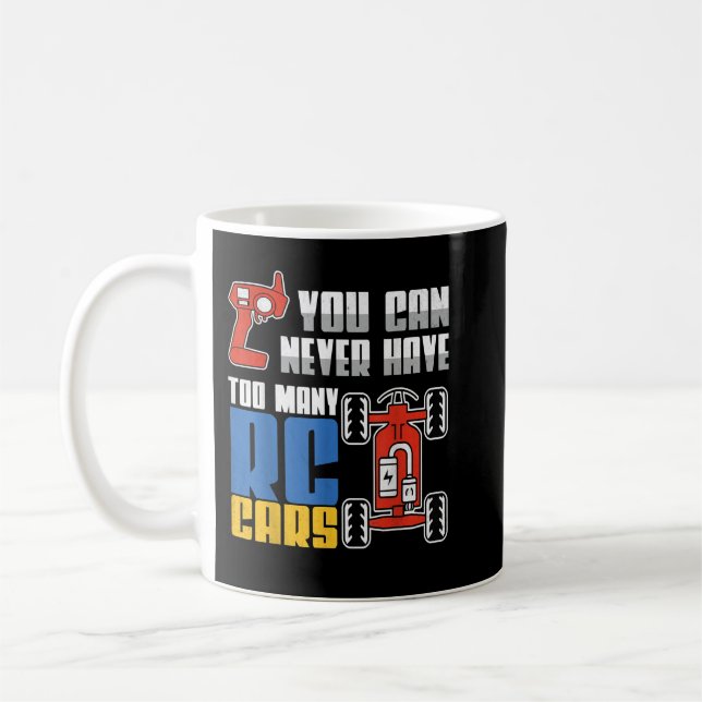 Mug Course de contrôle à distance de voiture RC  (Gauche)
