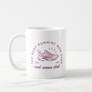 Mug Course en cours cool maman club meilleur coureur a
