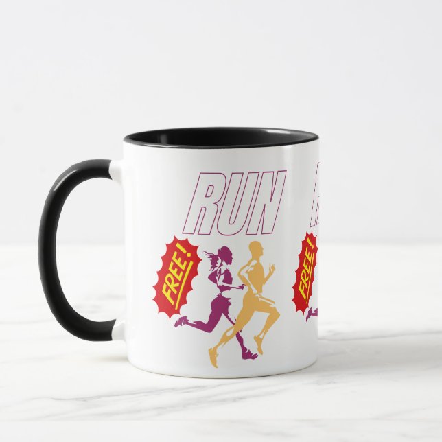 Mug course libre (Gauche)