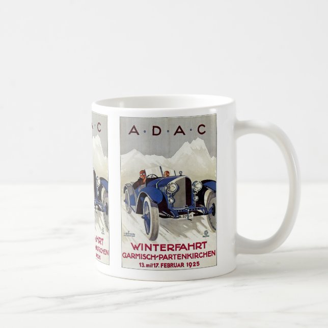 Mug Course routière vintage (Droite)