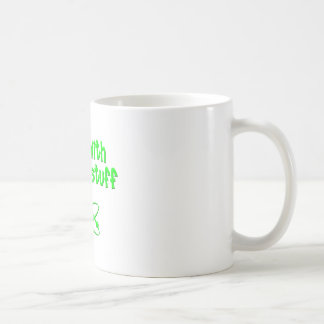 Mug Courses avec la substance nucléaire