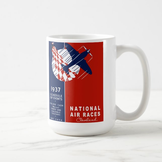 Mug Courses d'air de nation de Cleveland (Droite)