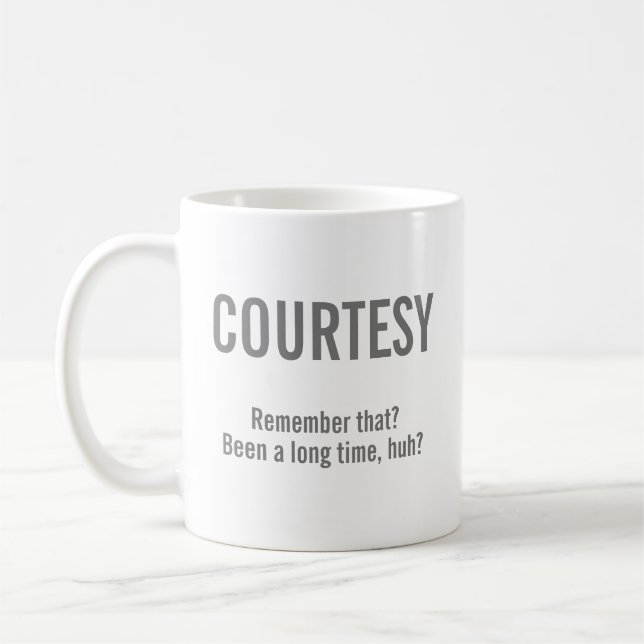 Mug Courtoisie (Gauche)