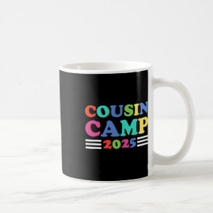 Mug Cousin Camp 2025 Drôle de camping d'été en famille