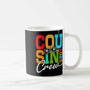 Mug Cousin Crew 2025 Pour Vacances D'Été En Famille Et
