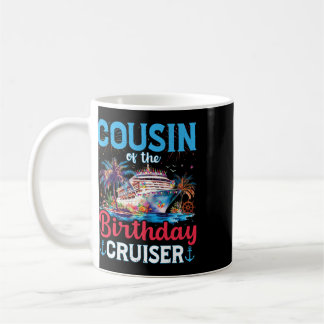 Mug Cousin du croiseur d'anniversaire Funny Cruise Ann