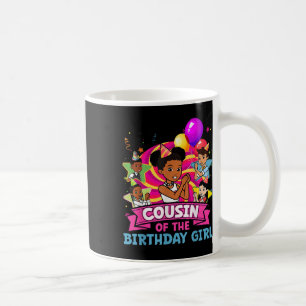 Mug Cousin La Fille D'anniversaire Fête Rose Poupée Fa