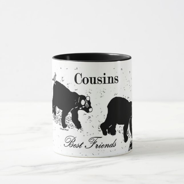 Mug Cousins - Les meilleurs amis pour toujours (Centre)
