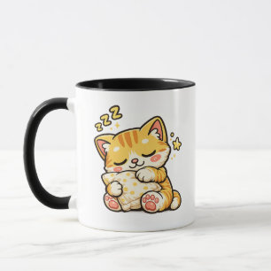 Mug Coussin de chat endormi mignon