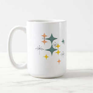 Mug Coutume atomique moderne d'Eames Starbursts de la